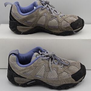 Merrell Yokota Sport Wild Dove GrayPurple Hiking Shoes Athletic Women's Size 6.5